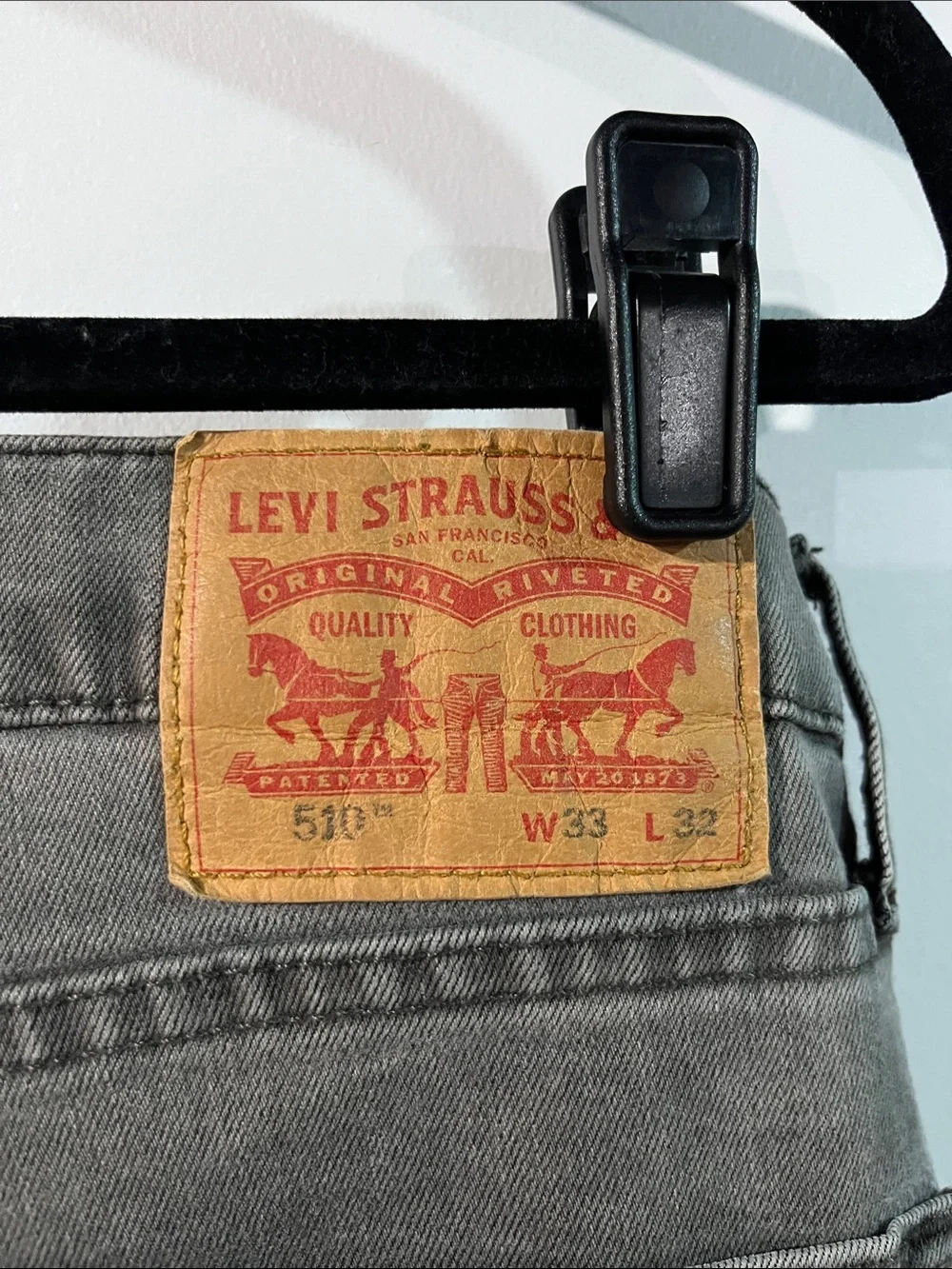 Levi's Men's Skinny Gray Jeans